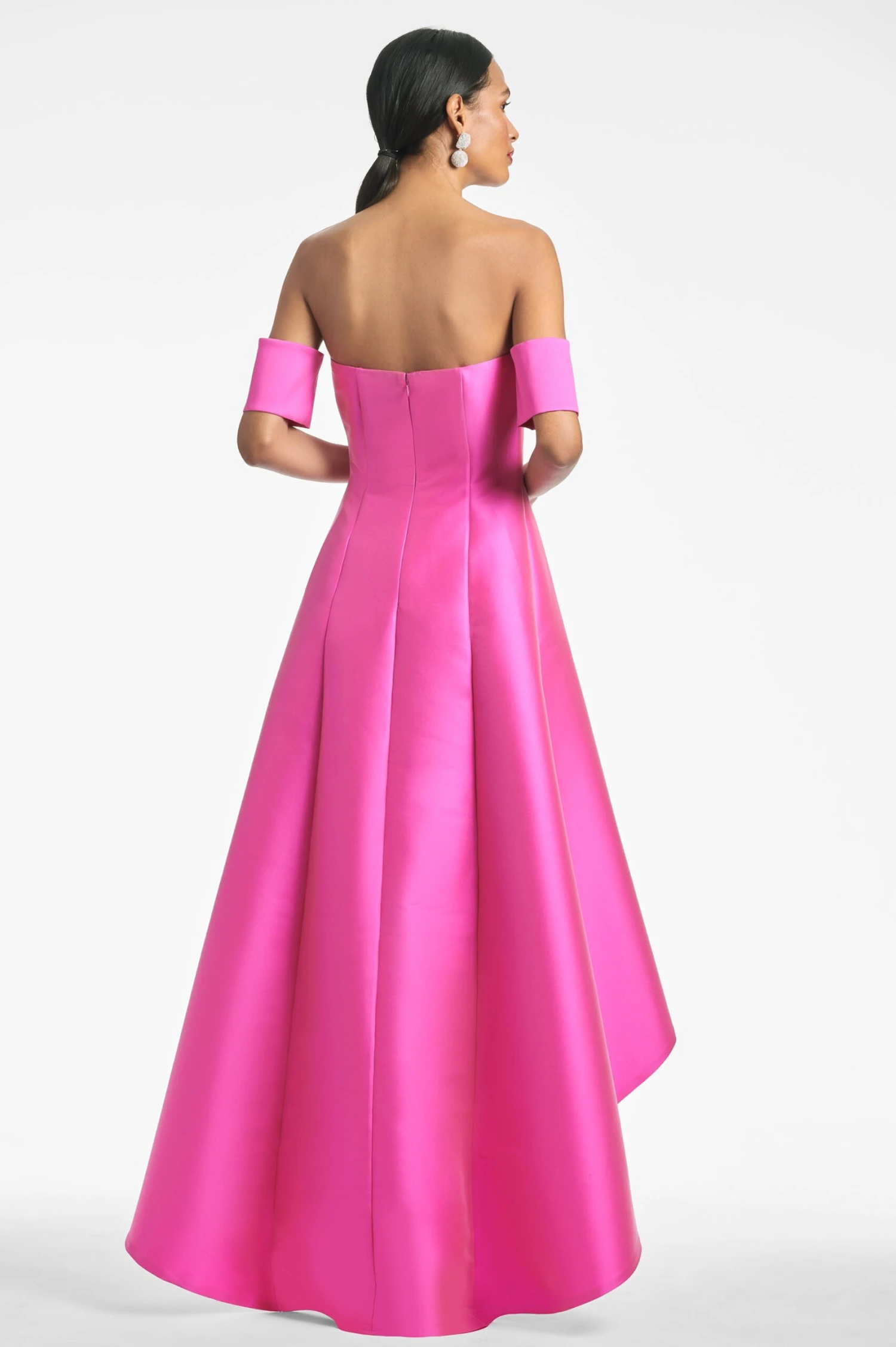 Agyness Gown - Fuchsia - Image 3