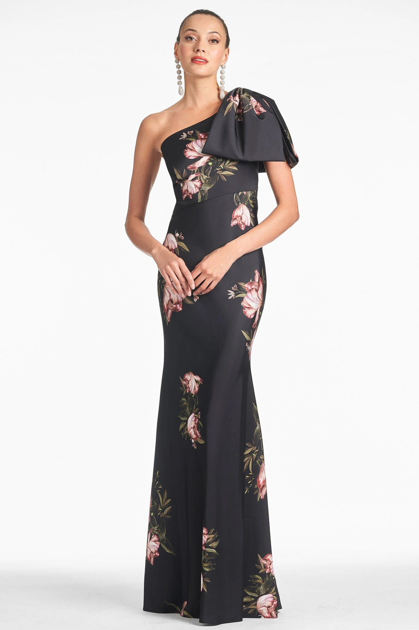 Aubrey Gown - Noir Blossom - Image 2