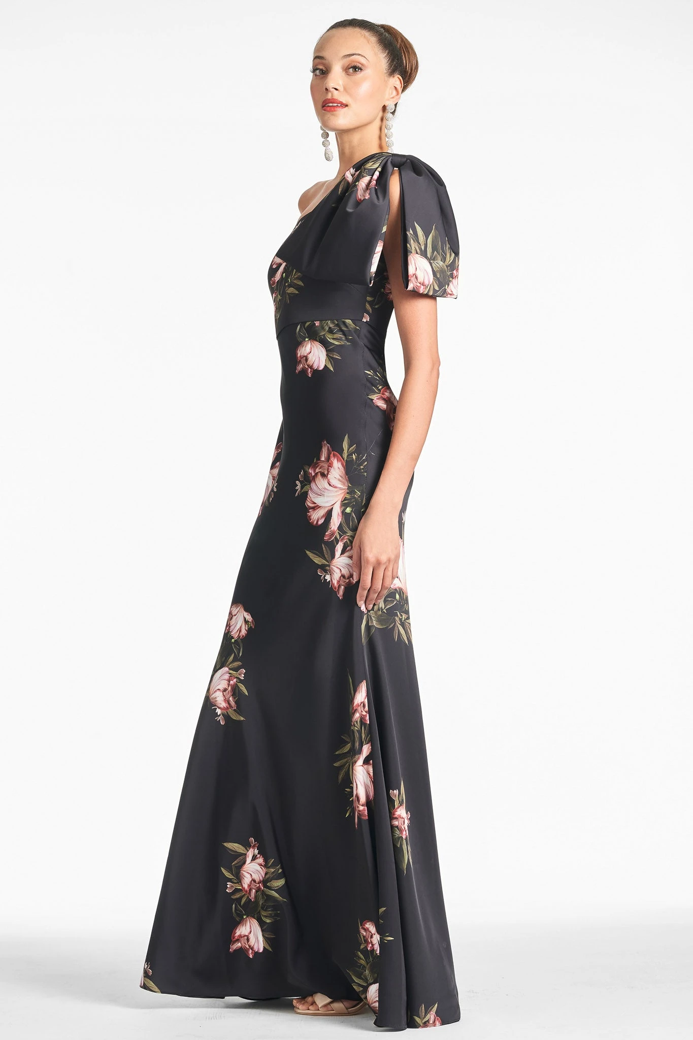 Aubrey Gown - Noir Blossom - Image 3