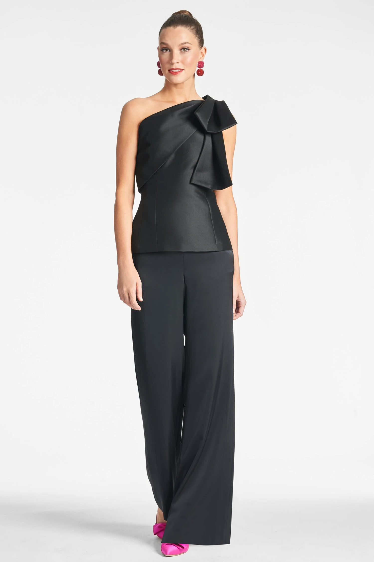 Bebe Top - Black - Image 2