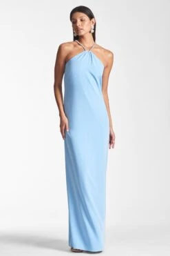 Becca Gown - Chambray Blue