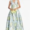 Brooke Gown - Sky Citrine Floral