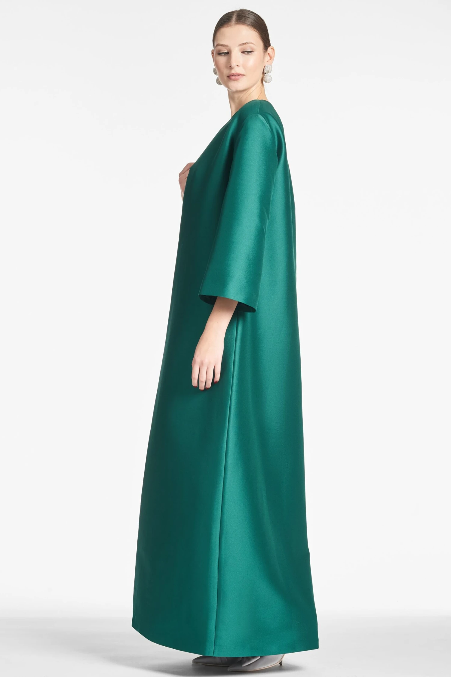 Calliope Coat - Emerald - Image 3
