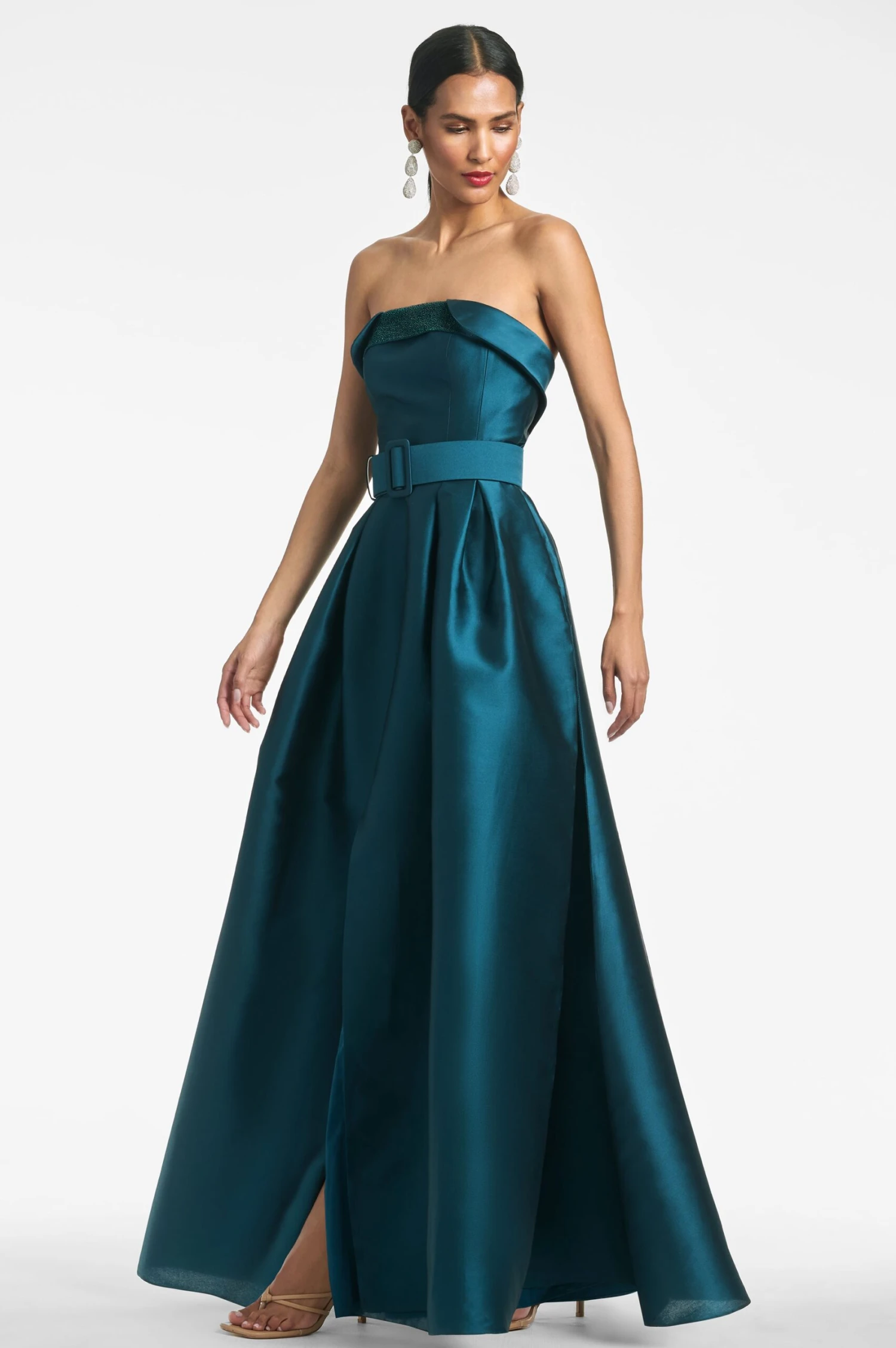 Ceri Gown - Deep Teal - Image 3