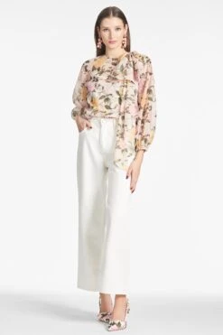 Charlotte Top - Pink Lemonade Bouquet