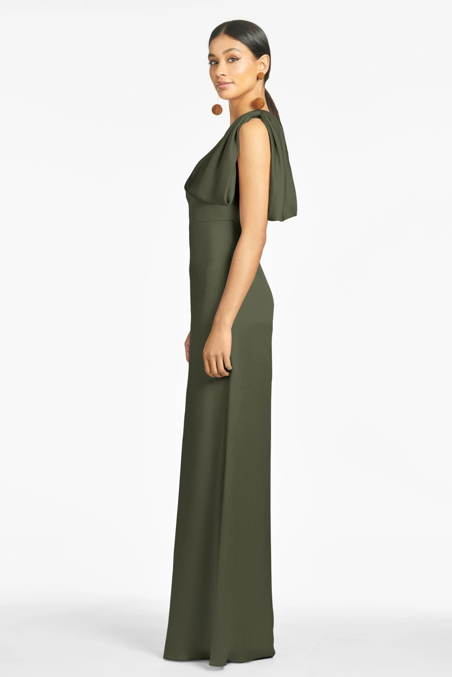 Chelsea Gown - Moss Green - Image 2