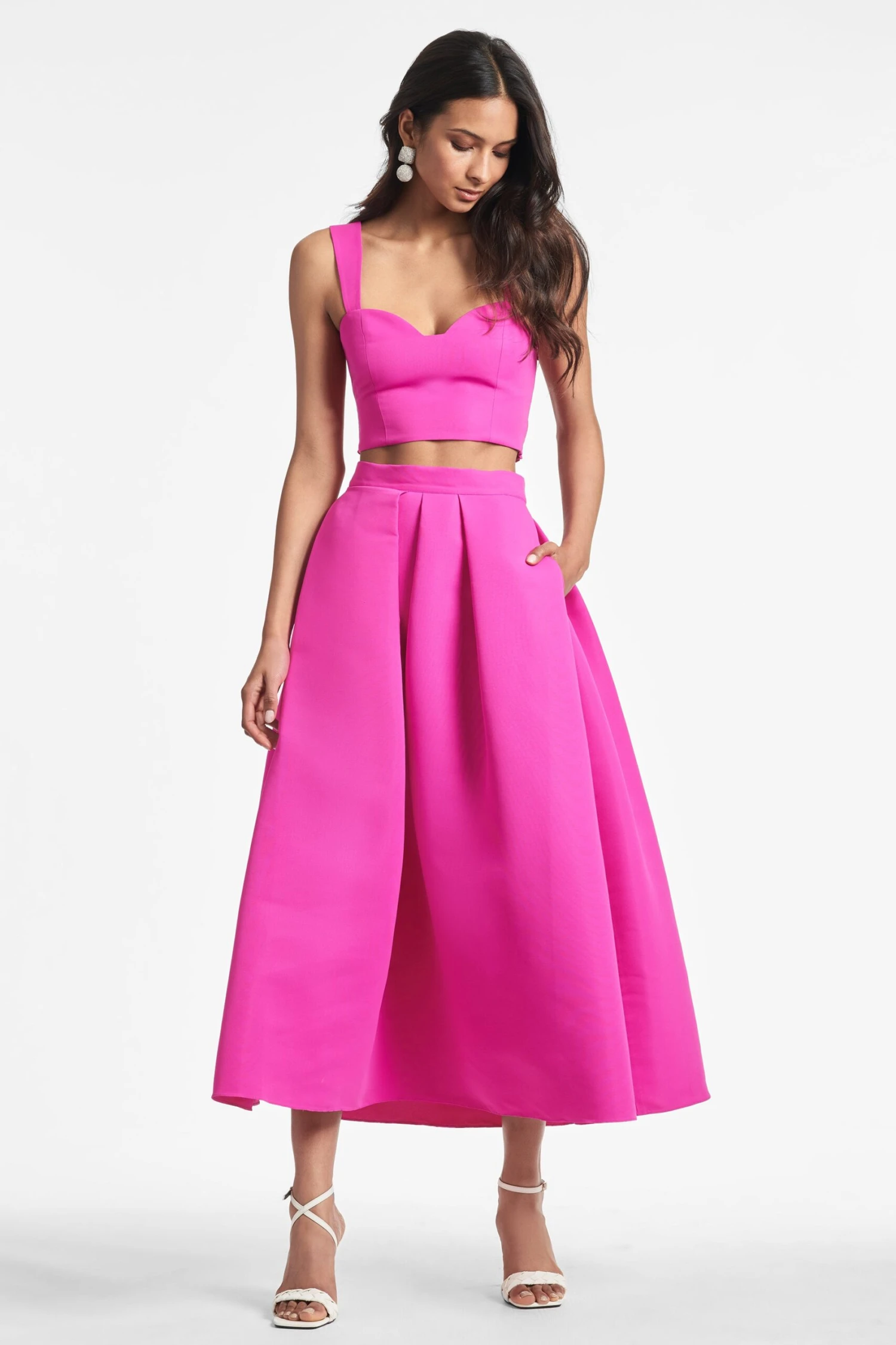 Leighton Skirt - Cerise - Image 2