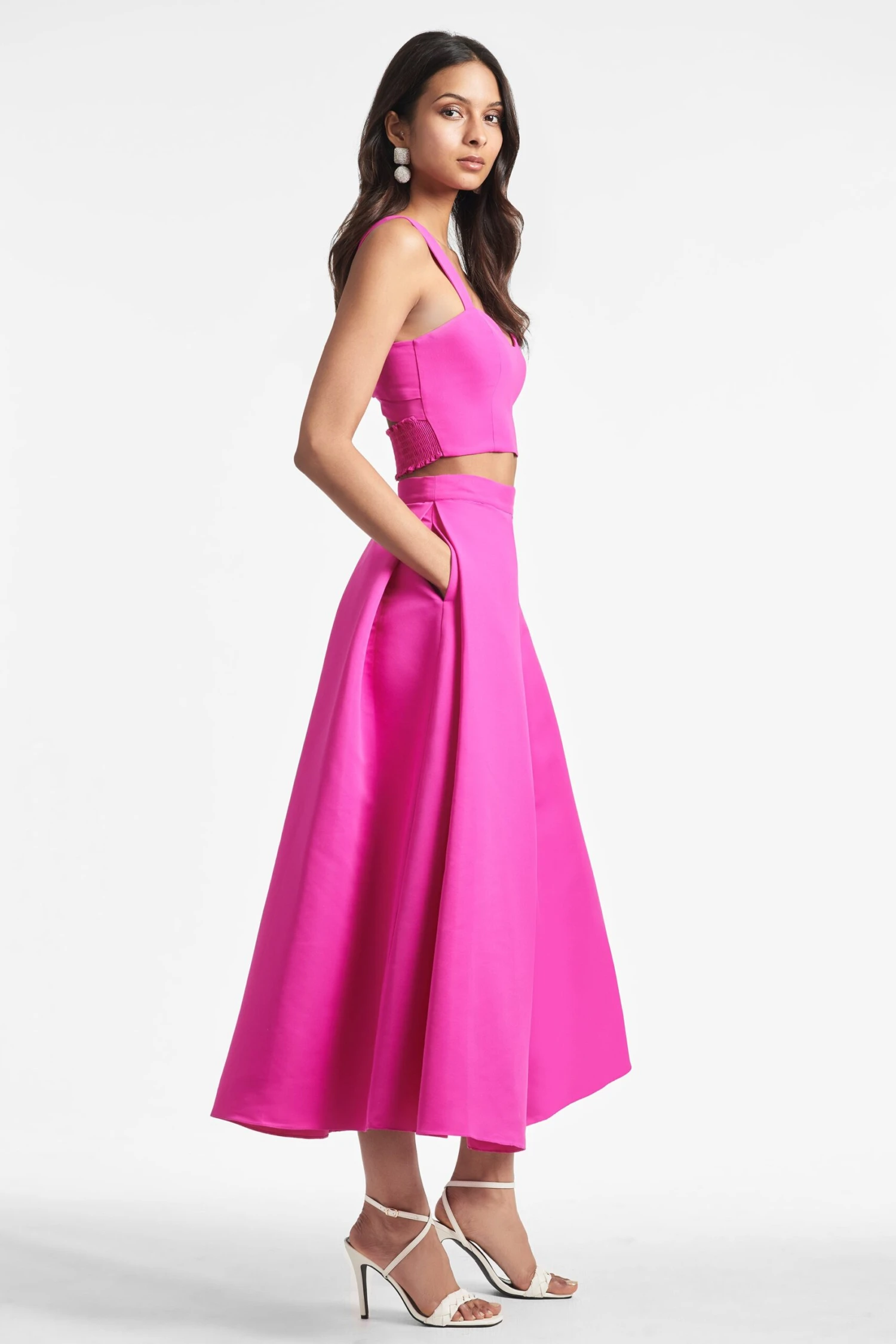 Leighton Skirt - Cerise - Image 3
