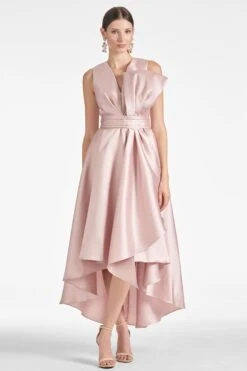 Jenna Gown - Silver Peony