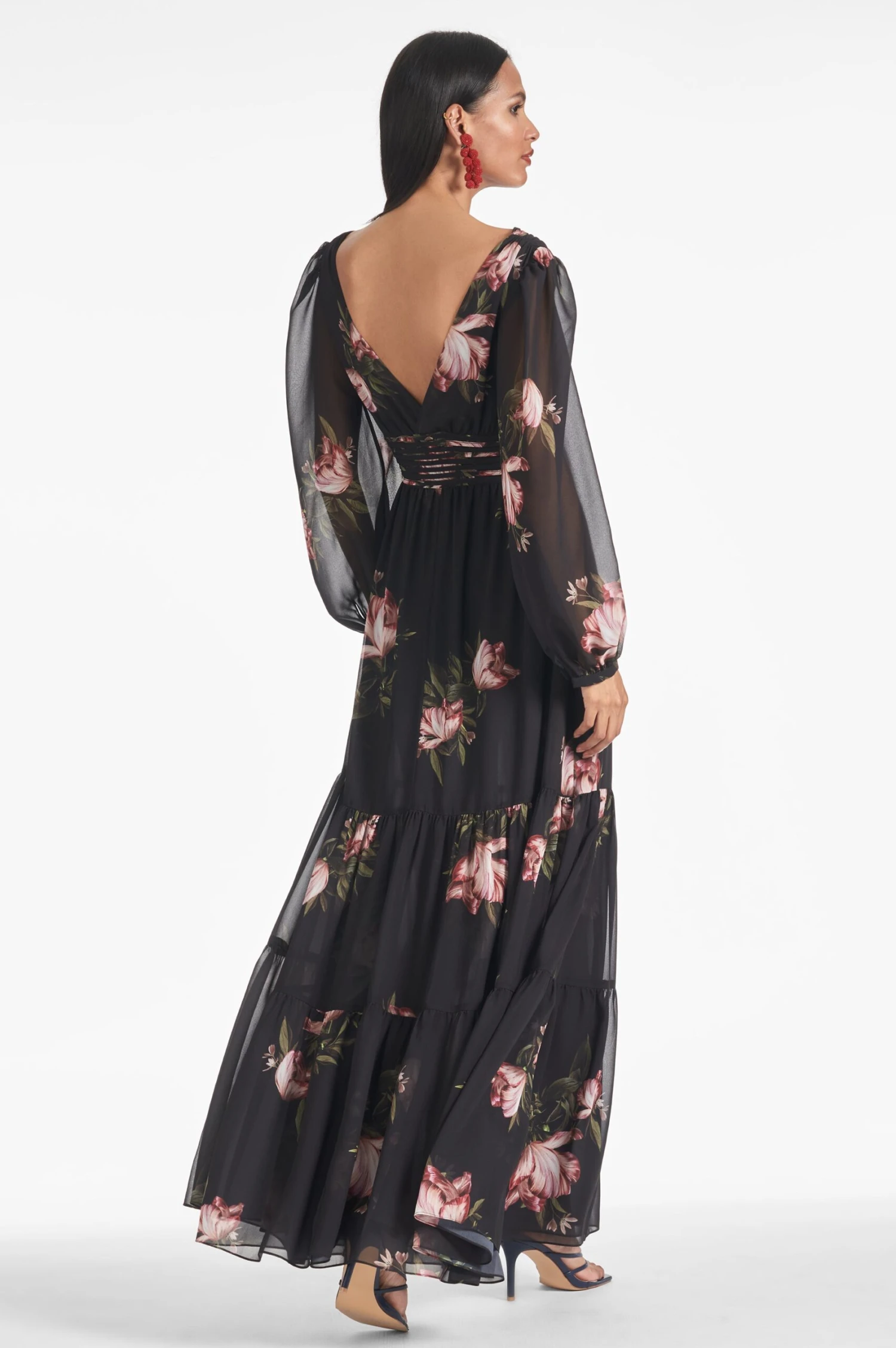 Jules Gown - Noir Blossom - Image 4