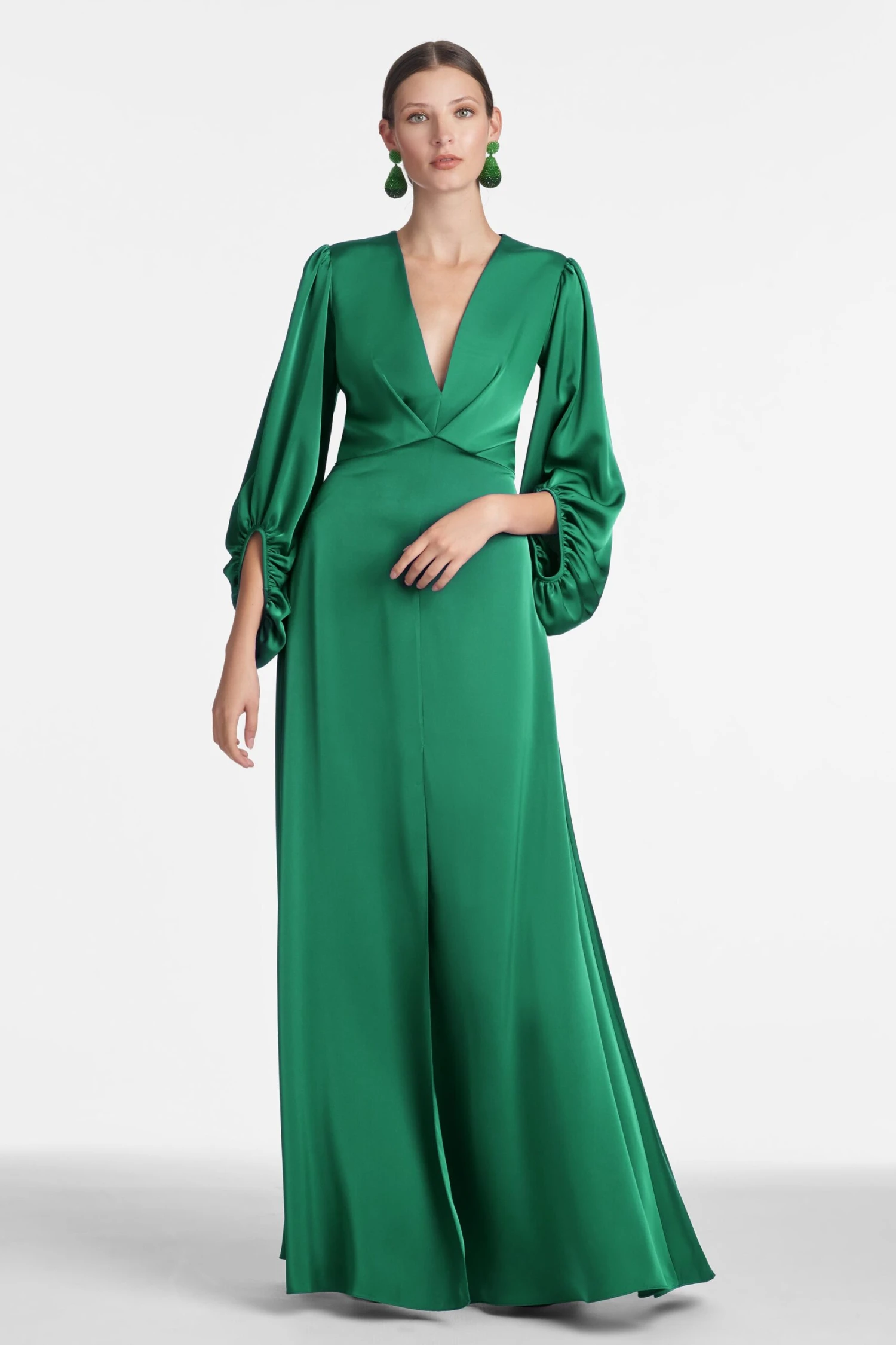 Jenny Gown - Emerald - Image 3