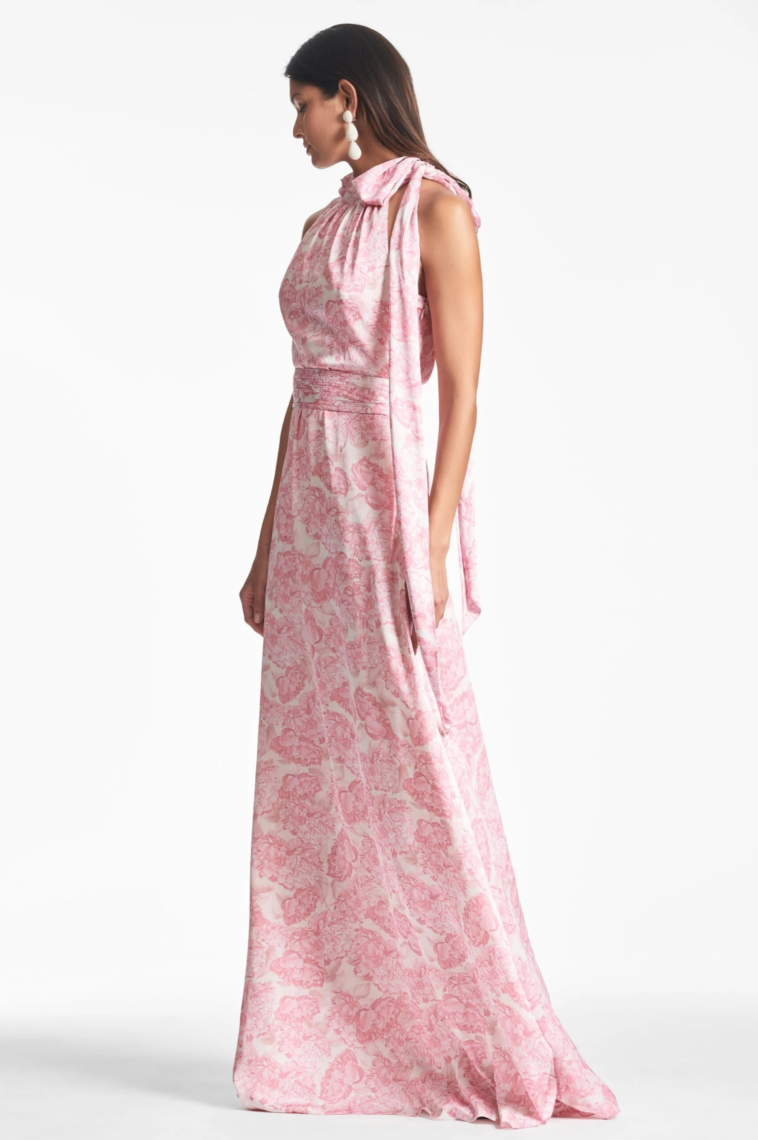 Kayla Gown - Rouge Damask Rose - Image 3
