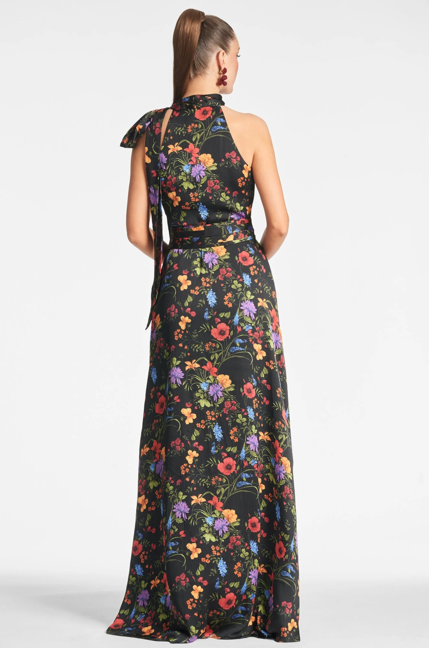 Kayla Gown - Noir Wildflower - Image 3