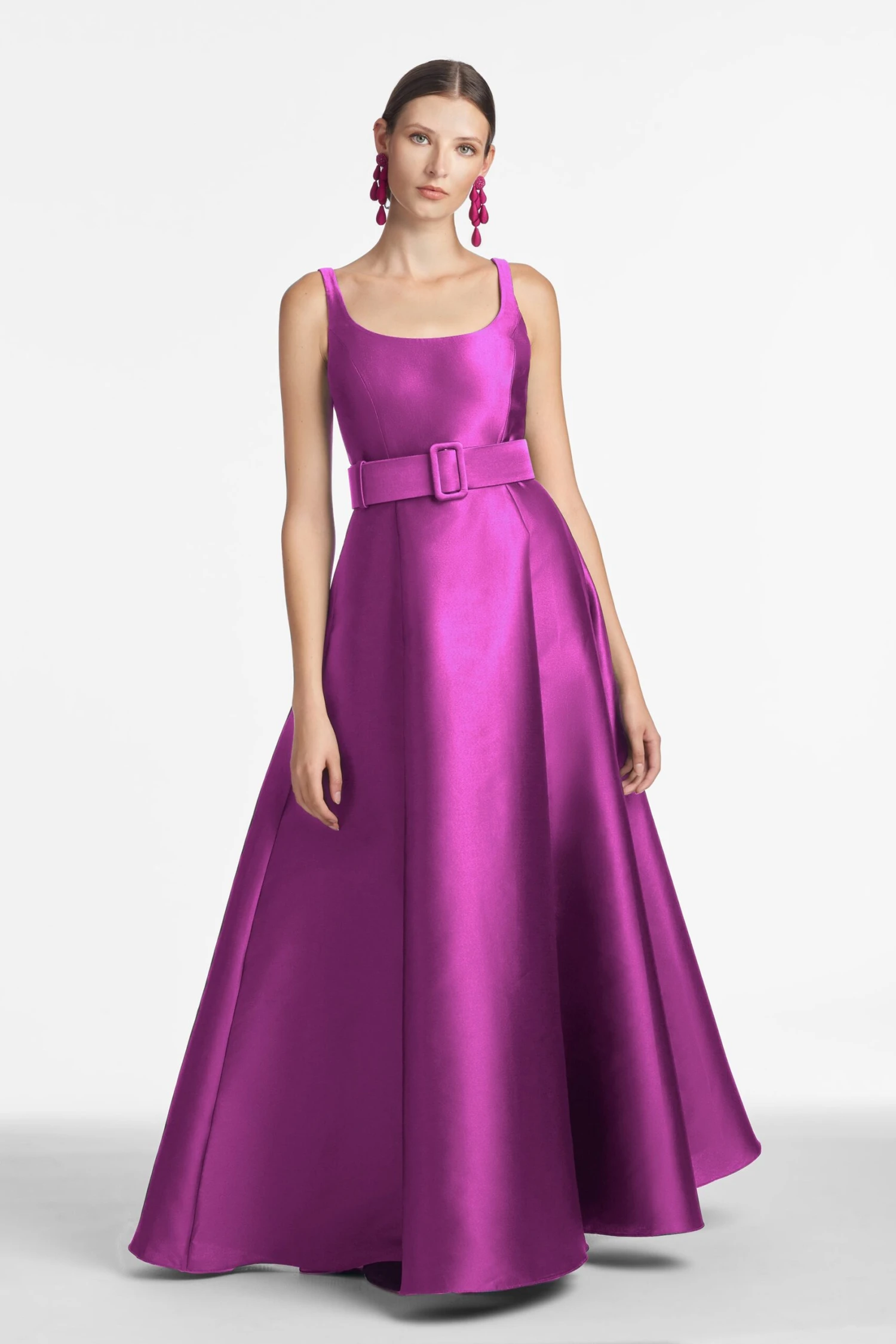 Kruse Gown - Magenta