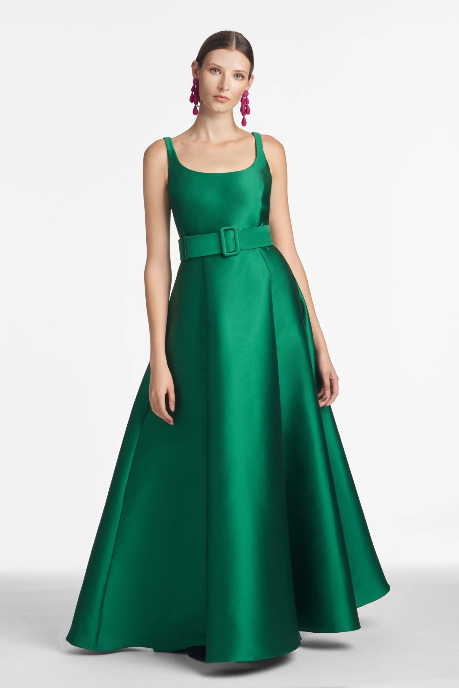 Kruse Gown - Emerald - Image 2