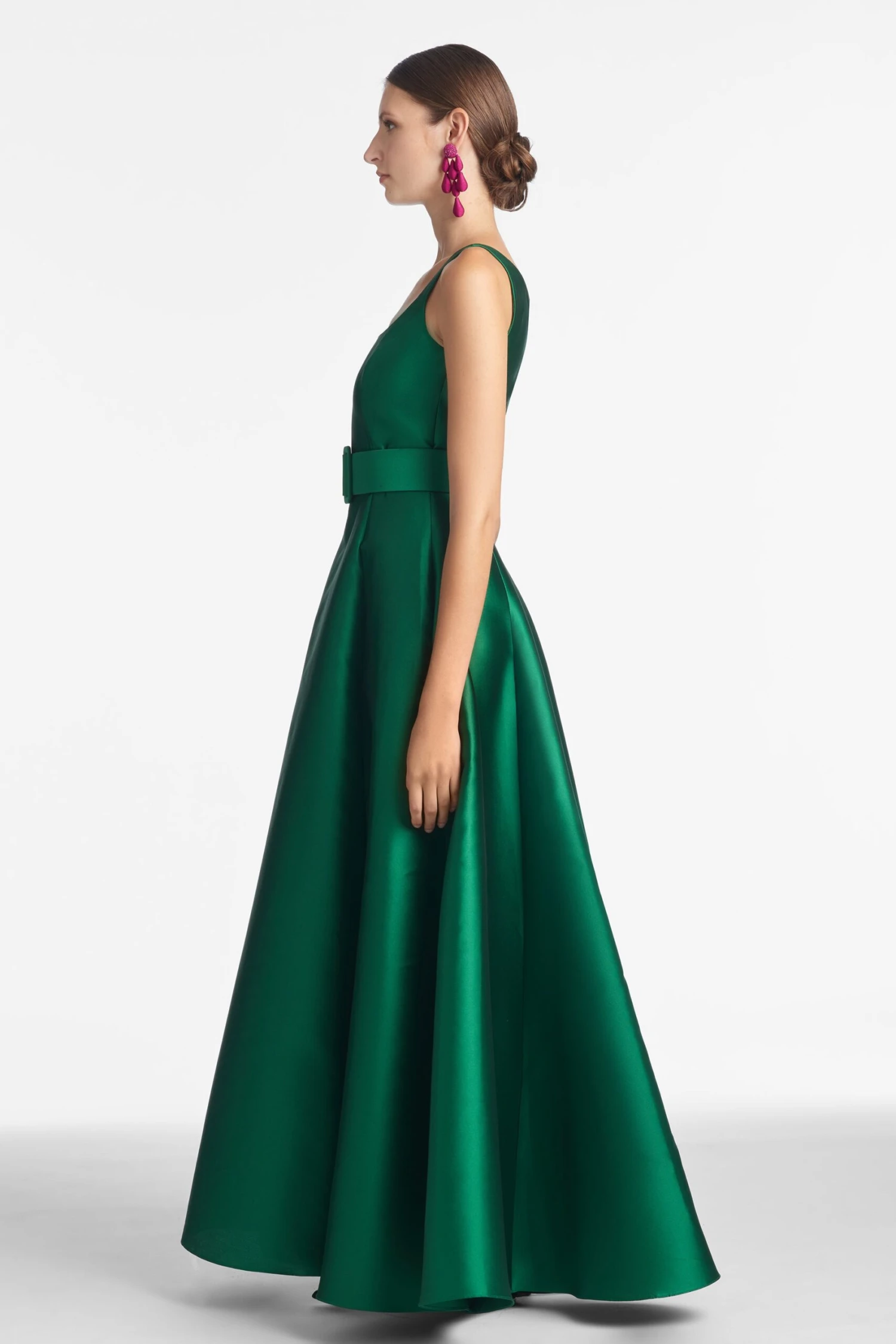 Kruse Gown - Emerald - Image 3