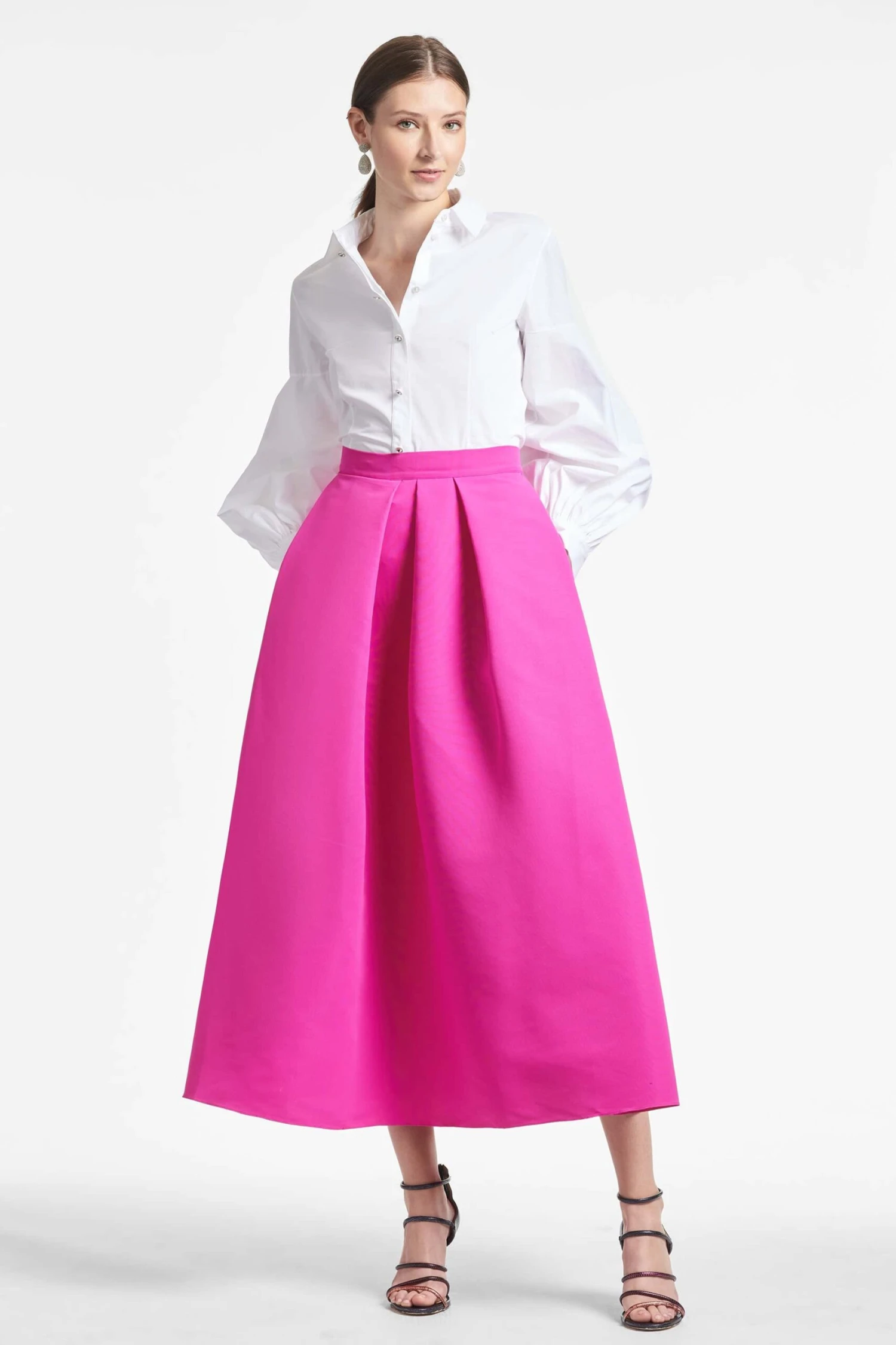 Leighton Skirt - Cerise - Image 5