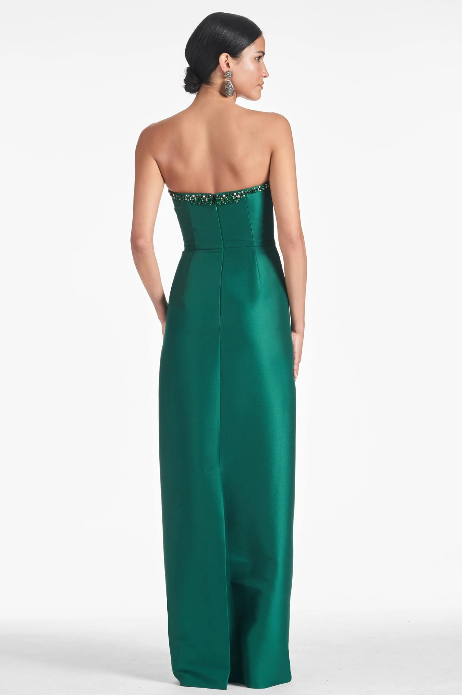 Preston Gown - Emerald - Image 4