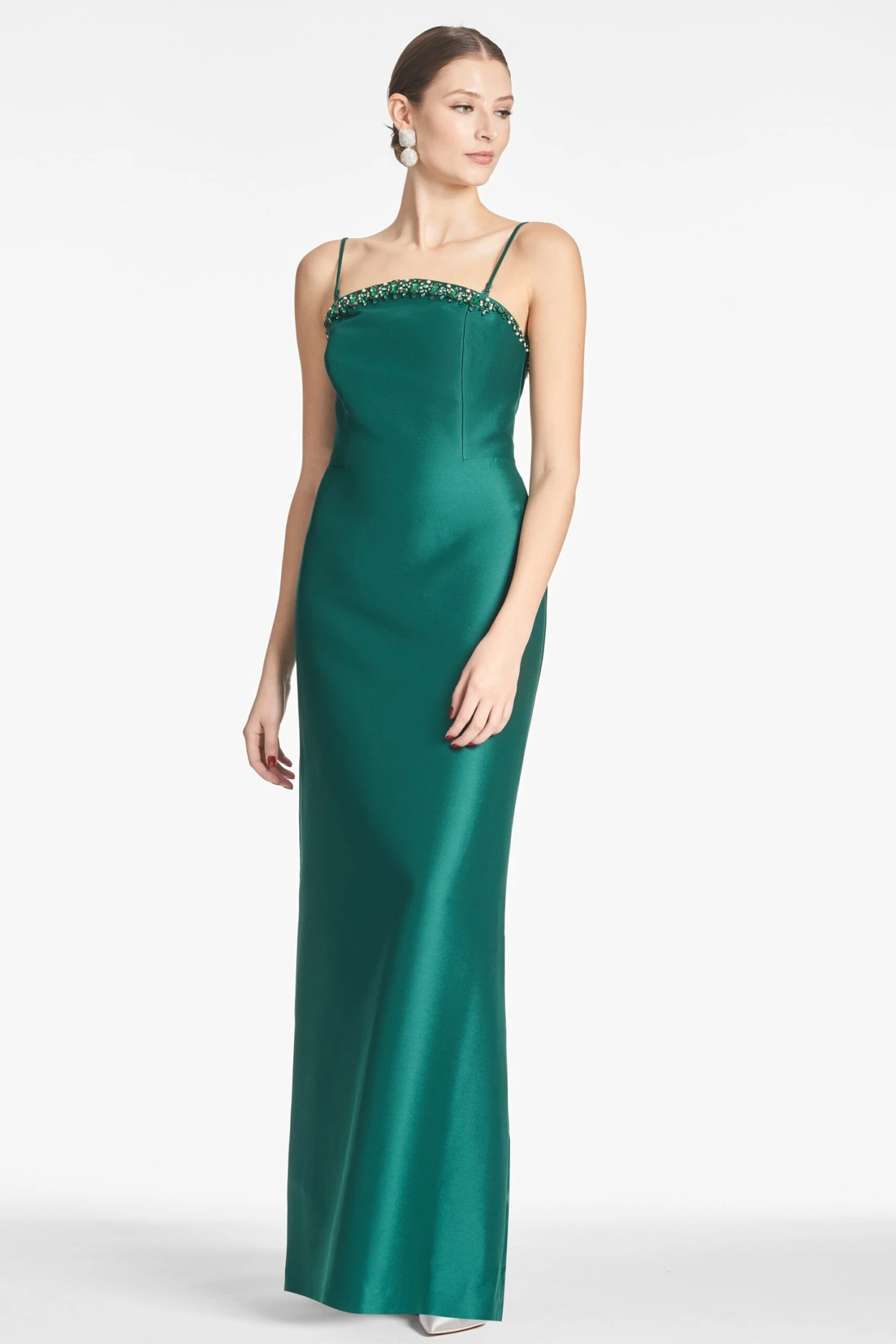 Preston Gown - Emerald - Image 2