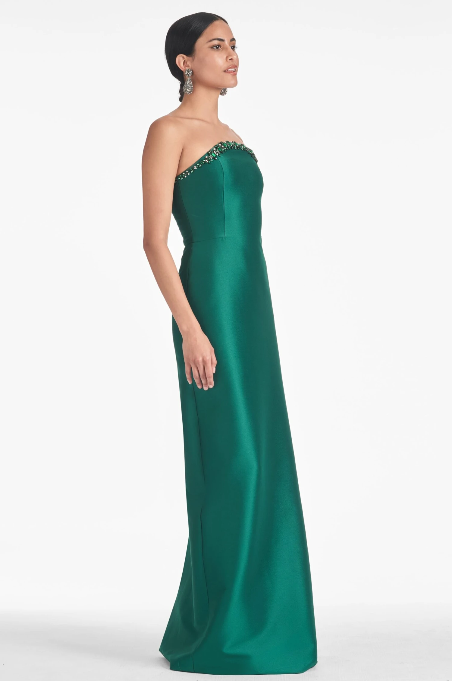 Preston Gown - Emerald - Image 3