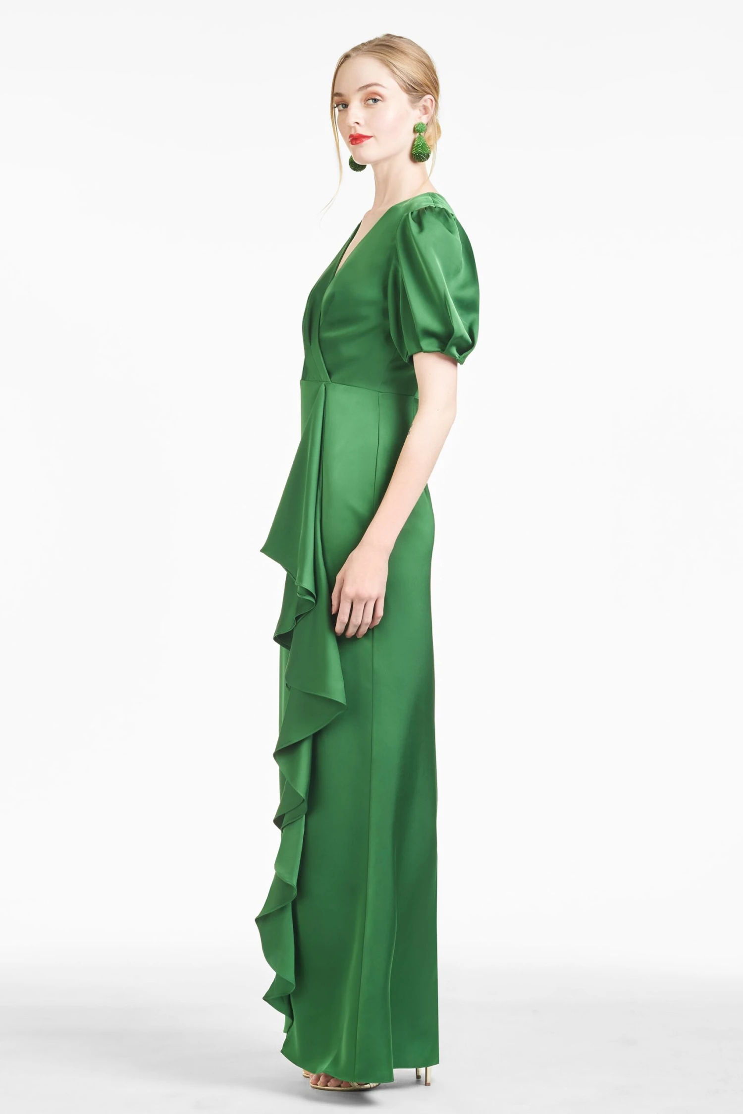 Mila Gown - Emerald - Image 3