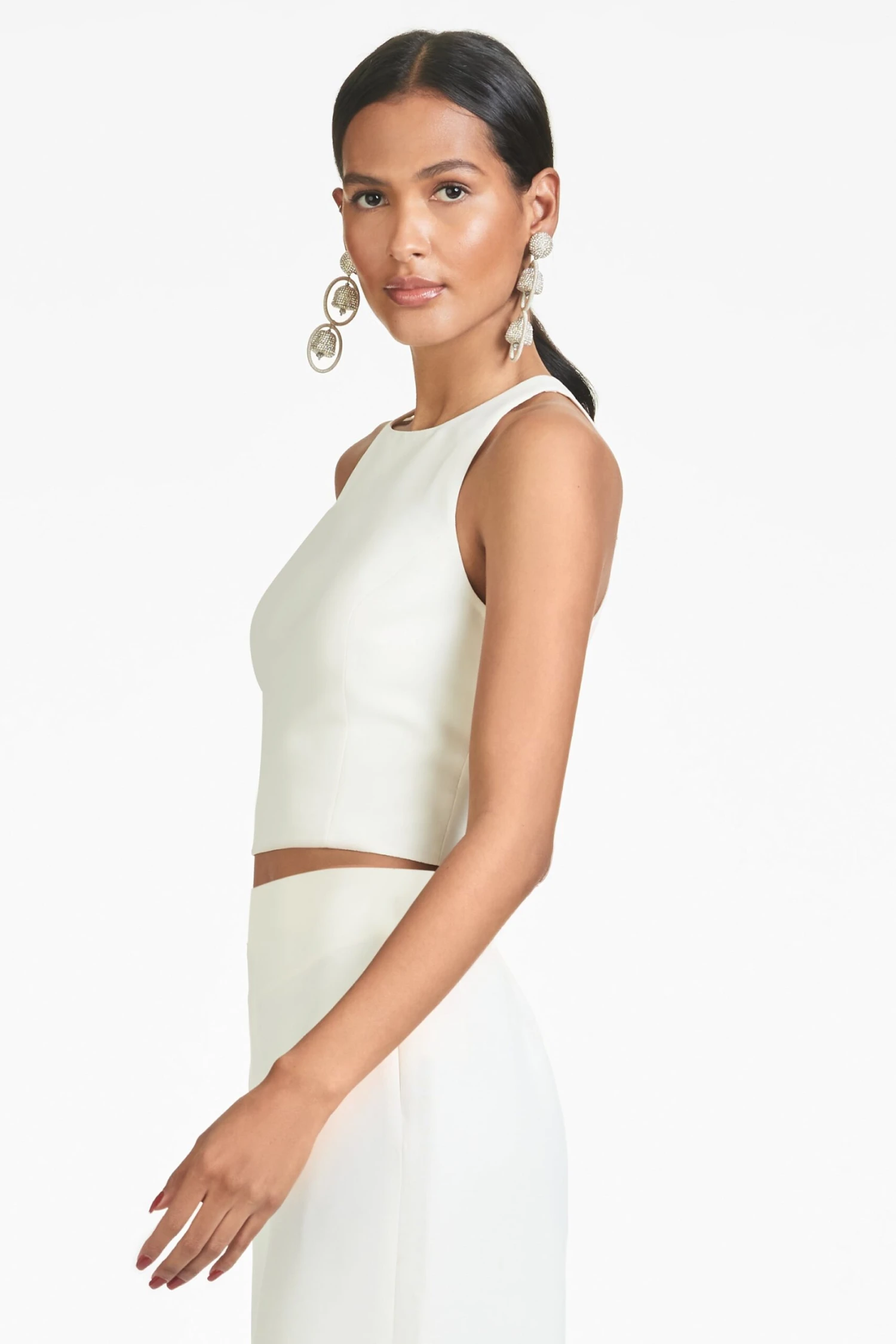 Lexie Top - Ivory - Faille - Image 3