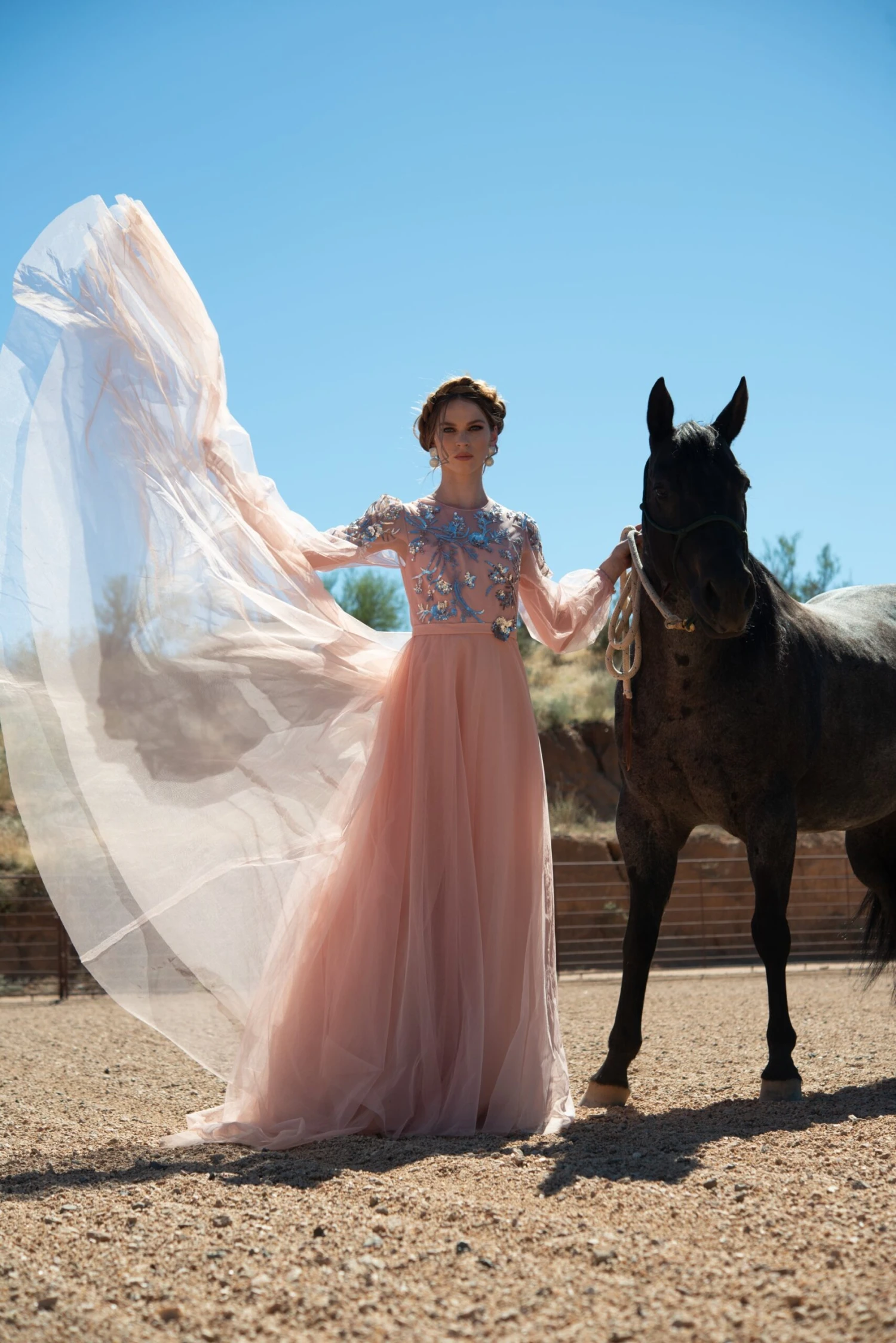 Freyja Gown - Morganite - Image 6