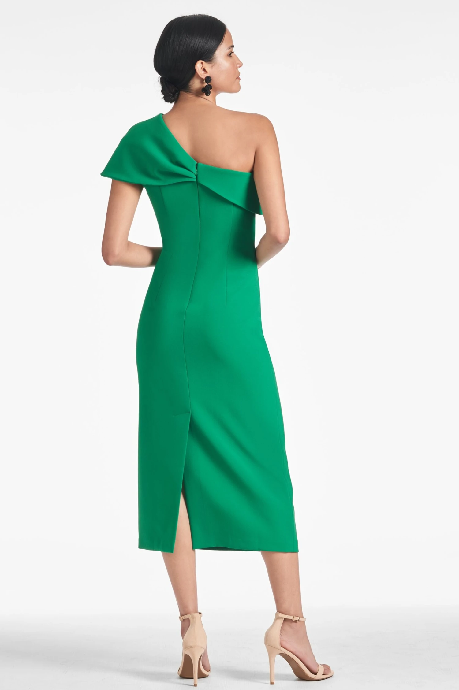 Sandra Dress - Cadmium Green - Image 3