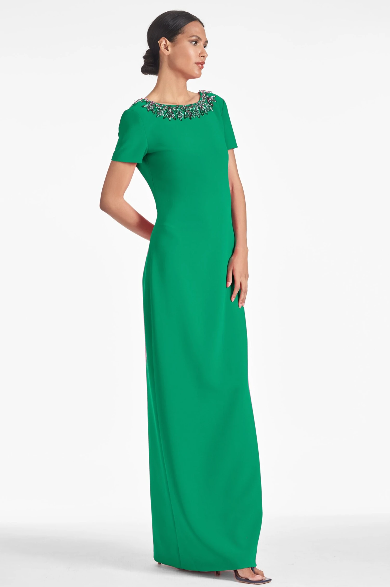Shiloh Gown - Cadmium Green - Image 2