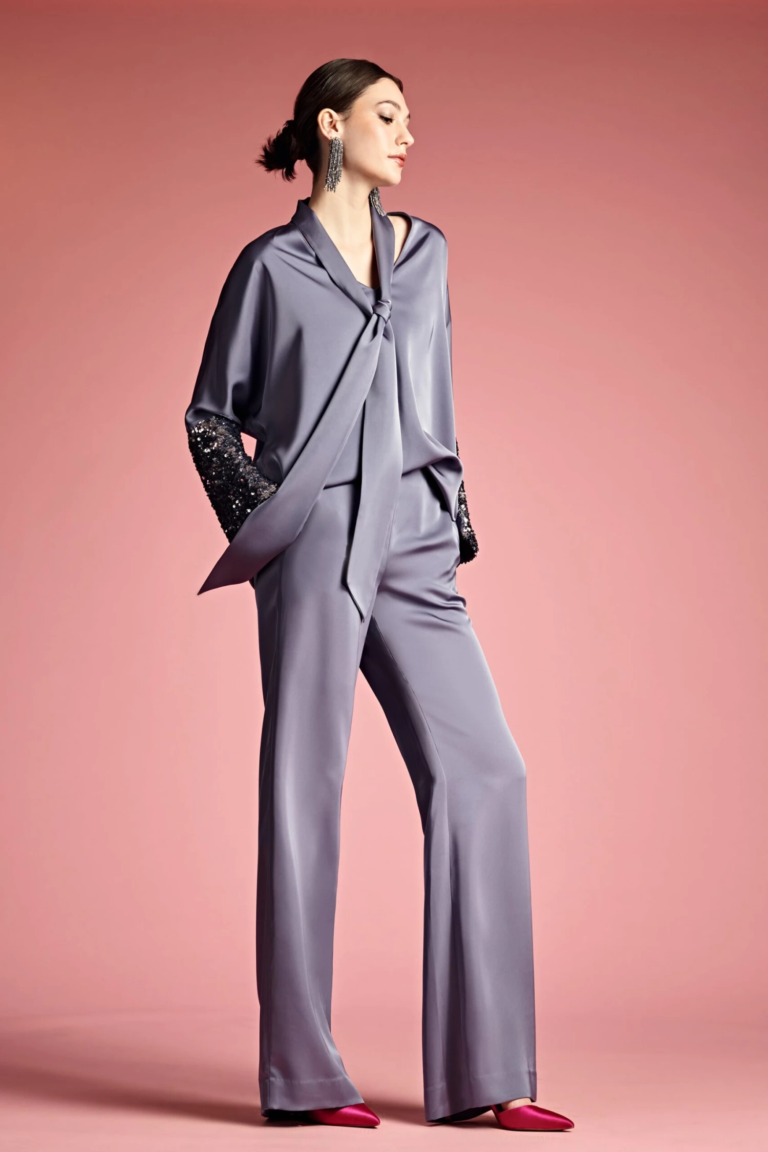 Reid Top - Cool Grey - Image 4