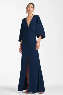 Gabby Gown - Navy