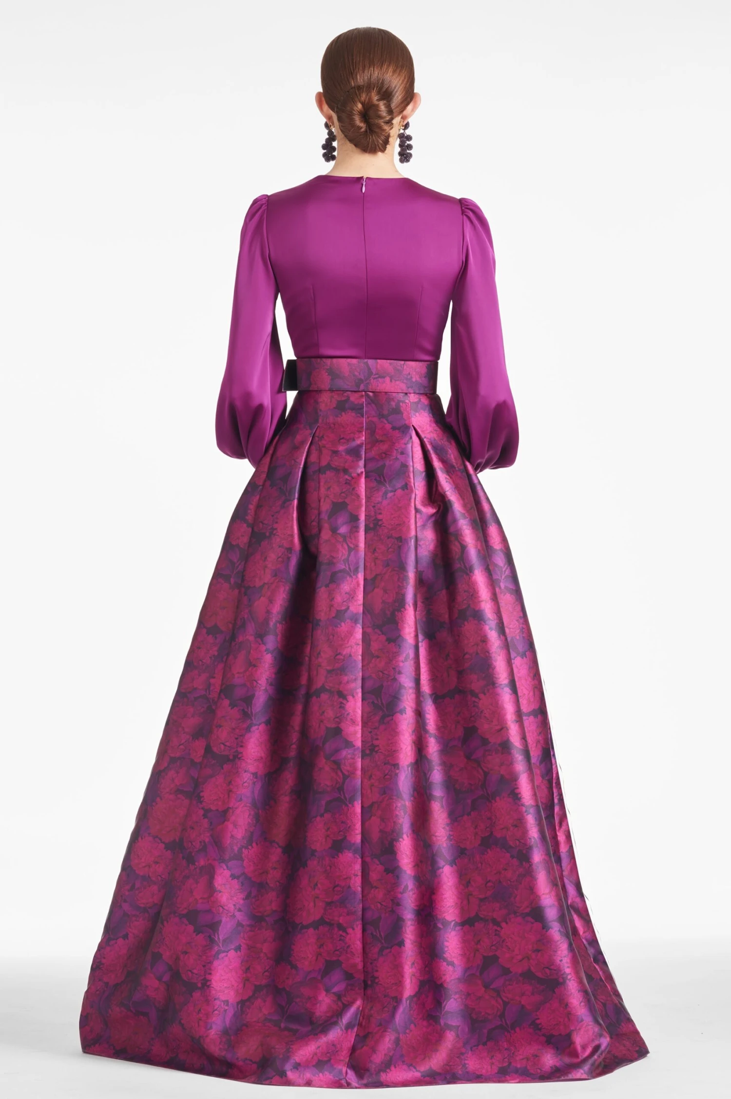 Zoe Gown - Sparkling Grape/Magenta Bloom - Image 3