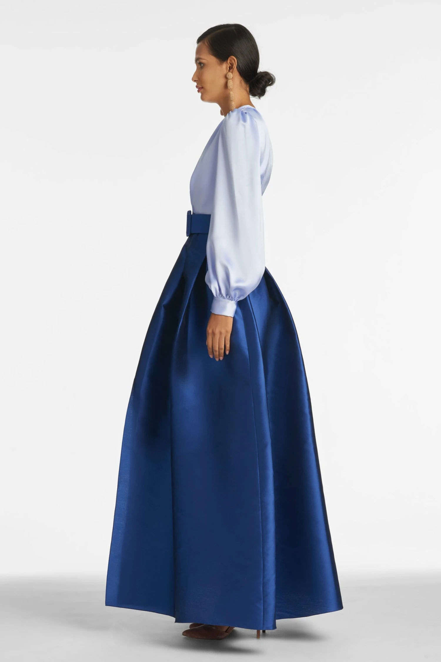 Zoe Gown - Periwinkle & Eclipse - Image 2